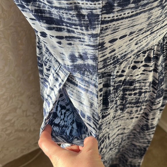 ❌SOLD❌Torrid Multicolor Blue Dress with pockets! - Picture 5 of 8